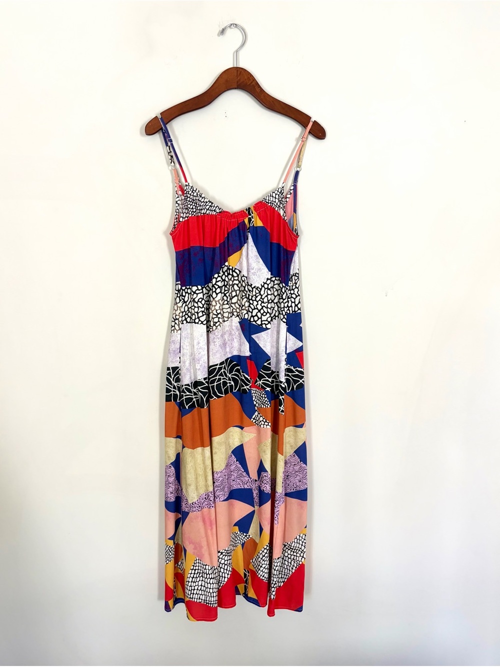 The Odell’s abstract multi print tank dress size XS